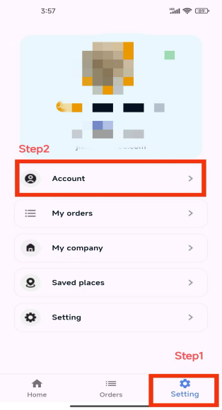 Data Deletion Step 1